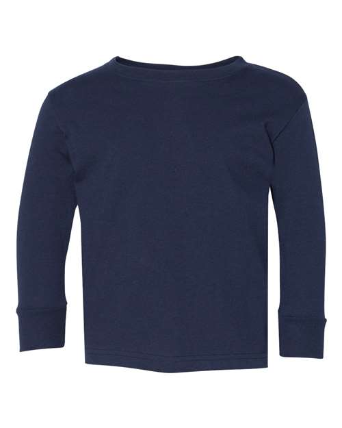 Rabbit Skins Toddler Long Sleeve Fine Jersey Tee Rabbit Skins