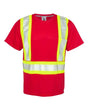 Kishigo Men's EV Series® Enhanced Visibility Contrast Pocket T-Shirt Kishigo