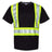Kishigo Men's EV Series® Enhanced Visibility Contrast Pocket T-Shirt Kishigo