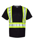 Kishigo Men's EV Series® Enhanced Visibility Contrast Pocket T-Shirt Kishigo