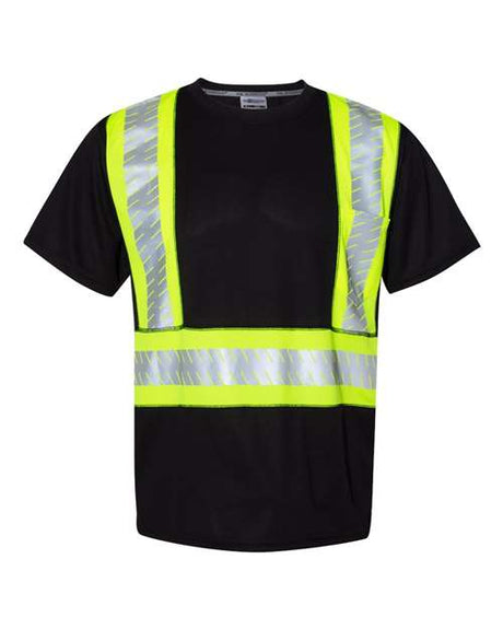 Kishigo Men's EV Series® Enhanced Visibility Contrast Pocket T-Shirt Kishigo