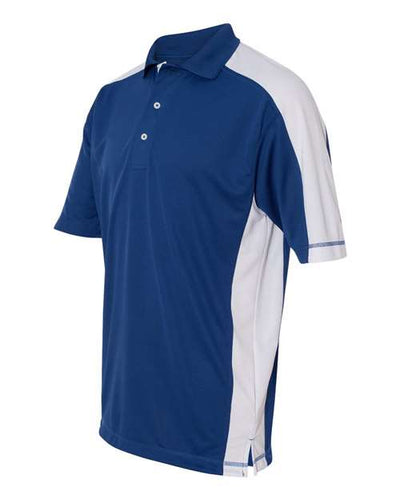 Sierra Pacific Men's Colorblocked Moisture Free Mesh Polo