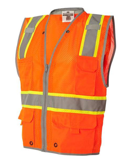 Kishigo Men's Premium Brilliant Series Heavy-Duty Class 2 Vest Kishigo