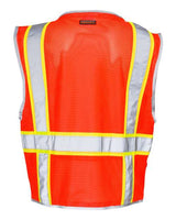 Kishigo Men's Premium Brilliant Series Heavy-Duty Class 2 Vest Kishigo