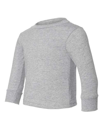 Rabbit Skins Toddler's Long Sleeve Cotton Jersey Tee
