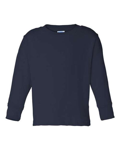 Rabbit Skins Toddler's Long Sleeve Cotton Jersey Tee