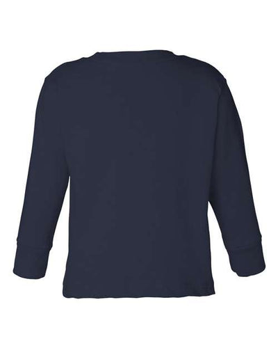 Rabbit Skins Toddler's Long Sleeve Cotton Jersey Tee