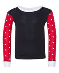 Rabbit Skins Toddler's Baby Rib Long Sleeve Pajama Top Rabbit Skins