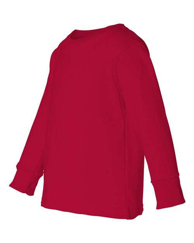 Rabbit Skins Toddler's Long Sleeve Cotton Jersey Tee