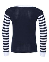 Rabbit Skins Toddler's Baby Rib Long Sleeve Pajama Top Rabbit Skins