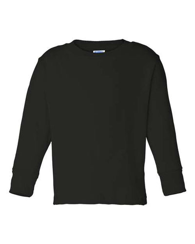Rabbit Skins Toddler's Long Sleeve Cotton Jersey Tee