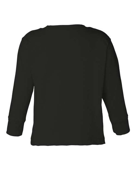 Rabbit Skins Toddler's Long Sleeve Cotton Jersey Tee Rabbit Skins