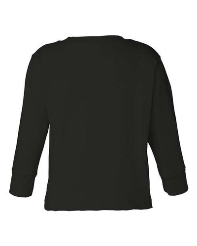 Rabbit Skins Toddler's Long Sleeve Cotton Jersey Tee