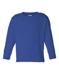 Rabbit Skins Toddler's Long Sleeve Cotton Jersey Tee Rabbit Skins