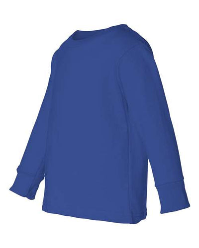 Rabbit Skins Toddler's Long Sleeve Cotton Jersey Tee