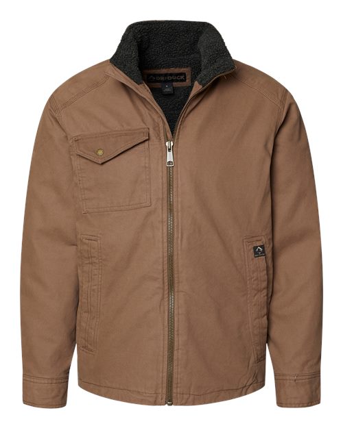 DRI DUCK Men's Endeavor Canyon Cloth Canvas Jacket with Sherpa Lining DRI DUCK