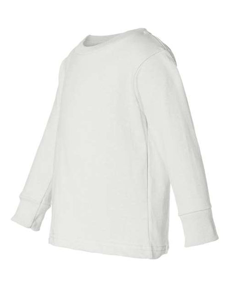 Rabbit Skins Toddler's Long Sleeve Cotton Jersey Tee Rabbit Skins