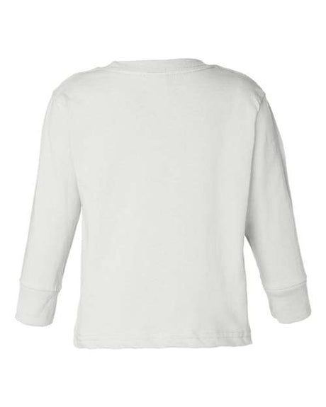 Rabbit Skins Toddler's Long Sleeve Cotton Jersey Tee Rabbit Skins