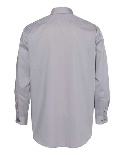 Van Heusen Men's Broad Cloth Point Collar Solid Shirt