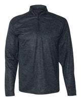 Badger Men's Tonal Blend Quarter-Zip Pullover Badger