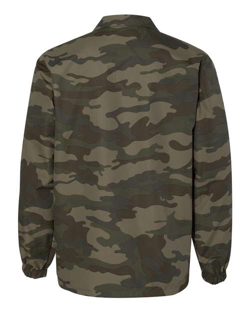 Independent Trading Co. Men's Water-Resistant Windbreaker Coach's Jacket Independent Trading Co.