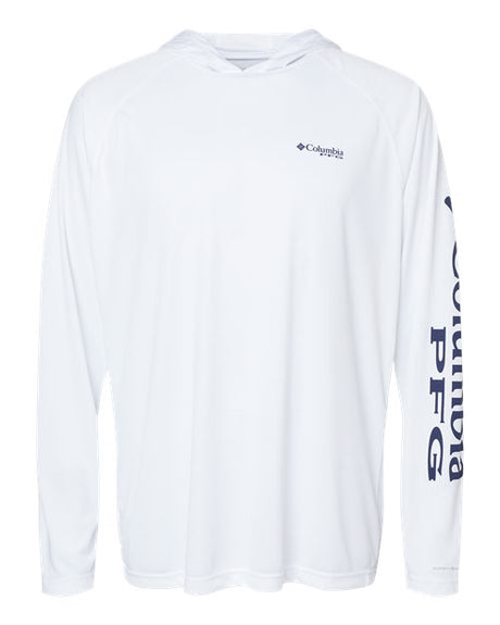 Columbia Men's PFG Terminal Tackle Hooded Long Sleeve T-Shirt Columbia