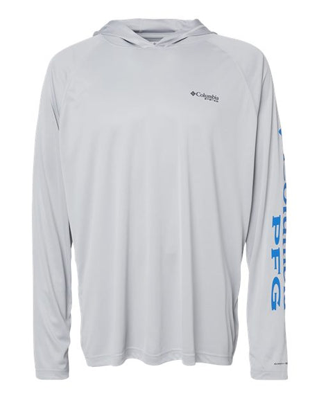 Columbia Men's PFG Terminal Tackle Hooded Long Sleeve T-Shirt Columbia