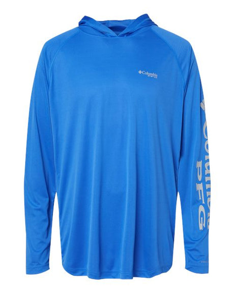 Columbia Men's PFG Terminal Tackle Hooded Long Sleeve T-Shirt Columbia
