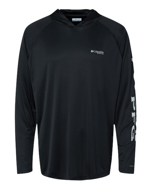 Columbia Men's PFG Terminal Tackle Hooded Long Sleeve T-Shirt Columbia