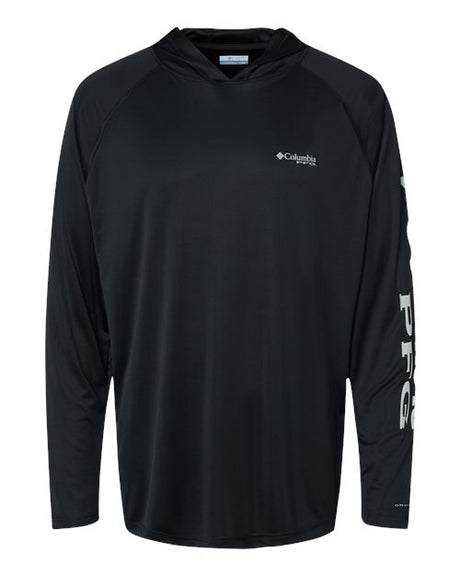 Columbia Men's PFG Terminal Tackle Hooded Long Sleeve T-Shirt Columbia
