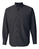Sierra Pacific Men's Long Sleeve Denim Shirt Sierra Pacific