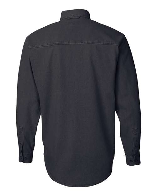 Sierra Pacific Men's Long Sleeve Denim Shirt Sierra Pacific