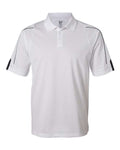 Adidas Men's 3-Stripes Cuff Polo Adidas