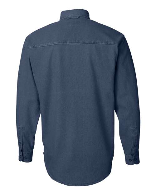 Sierra Pacific Men's Long Sleeve Denim Shirt Sierra Pacific