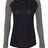 Boxercraft Women Preppy Patch Slub Long Sleeve T-Shirt Boxercraft