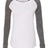Boxercraft Women Preppy Patch Slub Long Sleeve T-Shirt Boxercraft