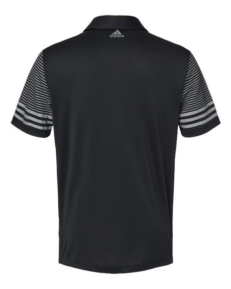 Adidas Men's Striped Sleeve Polo Adidas