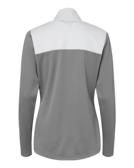 Adidas Women's Textured Mixed Media Full-Zip Jacket Adidas