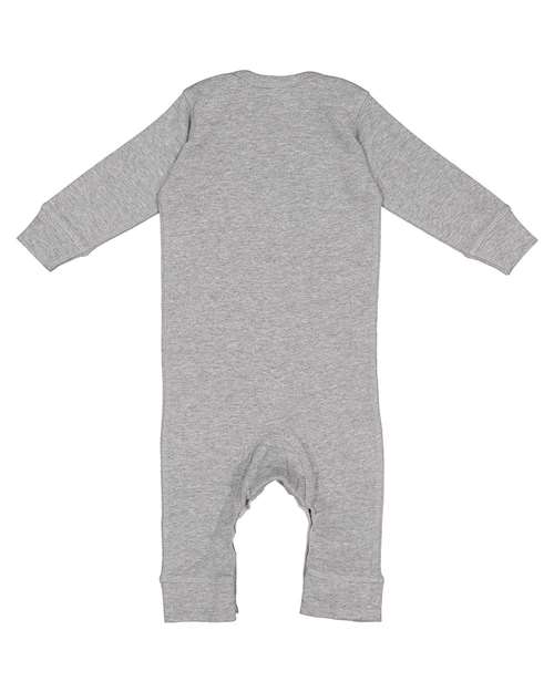 Rabbit Skins Infant Long Legged Baby Rib Bodysuit Rabbit Skins