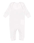 Rabbit Skins Infant Long Legged Baby Rib Bodysuit Rabbit Skins