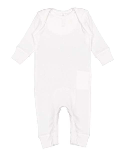 Rabbit Skins Infant Long Legged Baby Rib Bodysuit Rabbit Skins