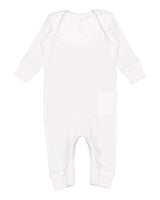 Rabbit Skins Infant Long Legged Baby Rib Bodysuit Rabbit Skins