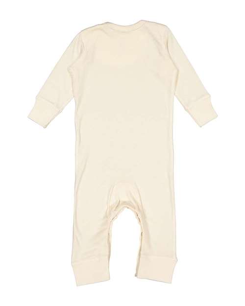 Rabbit Skins Infant Long Legged Baby Rib Bodysuit Rabbit Skins