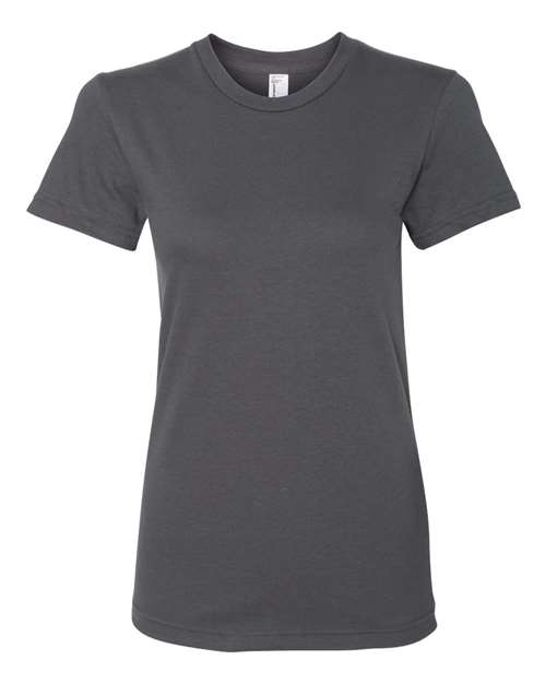 American Apparel Women's USA-Made Fine Jersey Tee American Apparel