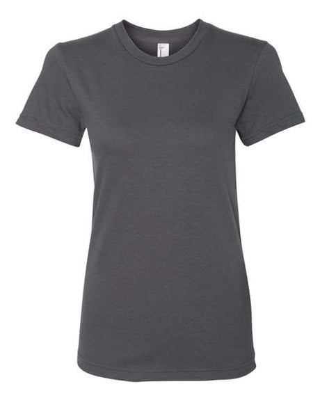 American Apparel Women's USA-Made Fine Jersey Tee Womens Apparel Shirts & Tops