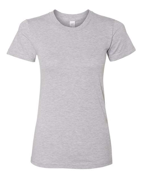 American Apparel Women's USA-Made Fine Jersey Tee Womens Apparel Shirts & Tops