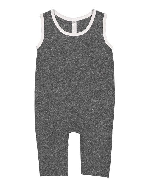 Rabbit Skins Infant Harborside M'elange Tank Romper Rabbit Skins