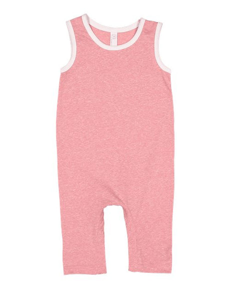 Rabbit Skins Infant Harborside M'elange Tank Romper Rabbit Skins