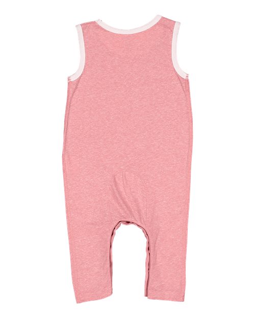 Rabbit Skins Infant Harborside M'elange Tank Romper Rabbit Skins
