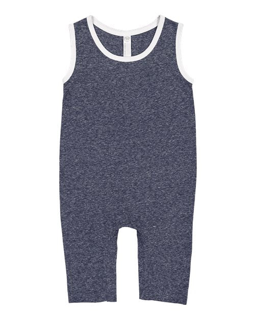 Rabbit Skins Infant Harborside M'elange Tank Romper Rabbit Skins